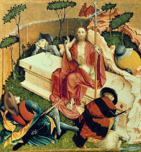 Die Auferstehung Christi. Flügel-Innenseite des Wurzacher Altars 1437