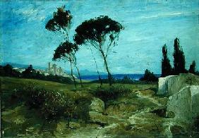 Landscape at Nettuno 1887