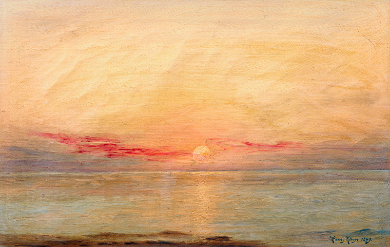 Sonnenuntergang, Skagen von Harry Kluge