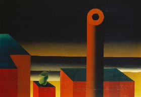 Landschaft (Fabriklandschaft) 1926