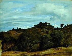 Landscape near Olevano 1822
