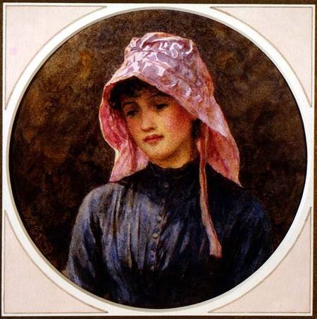 Portrait of a Girl von Helen Allingham