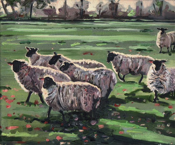 Curious Flock II von Helen White