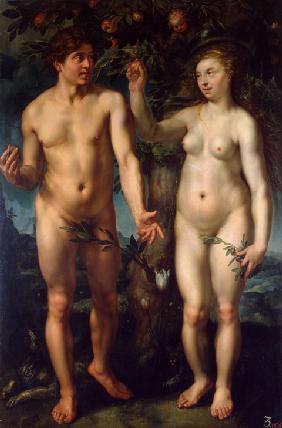 Adam und Eva 1608