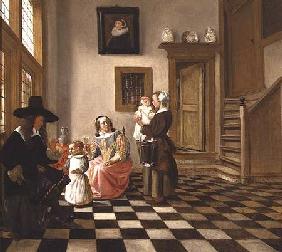 A Family in an Interior