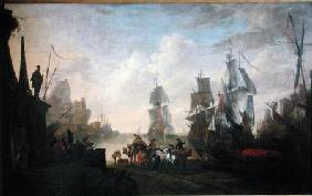View of a Port in the Levant 1670