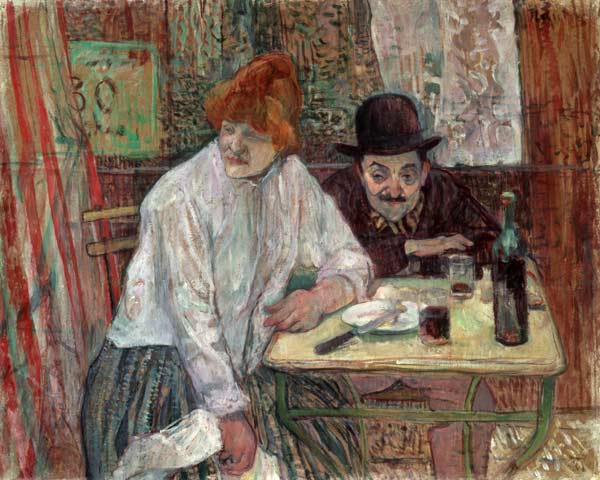A la Mie von Henri de Toulouse-Lautrec