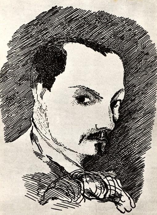 Charles Baudelaire (1821-1867) von Henri de Toulouse-Lautrec