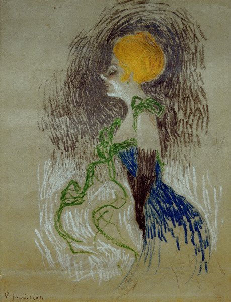 Junge Frau von Henri de Toulouse-Lautrec