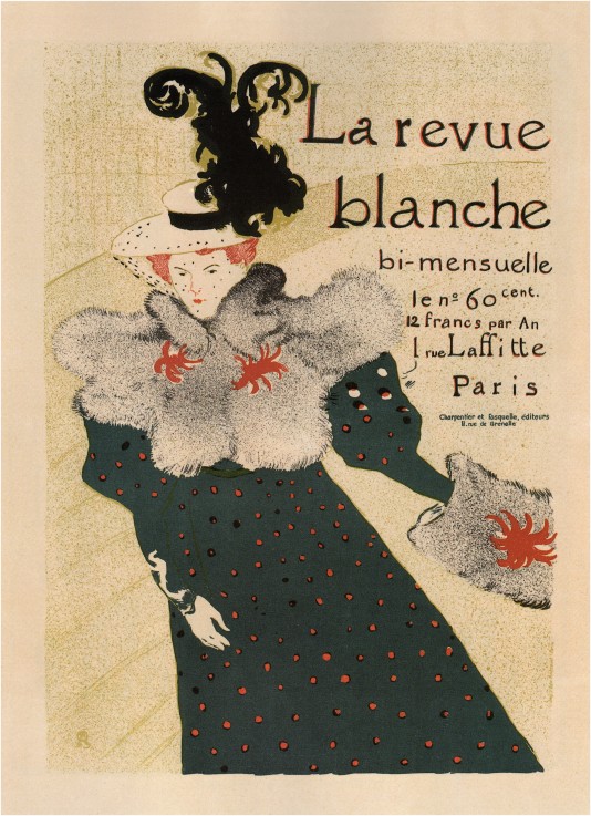 La Revue Blanche (Plakat) von Henri de Toulouse-Lautrec
