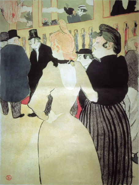 La Goulue im M.R von Henri de Toulouse-Lautrec