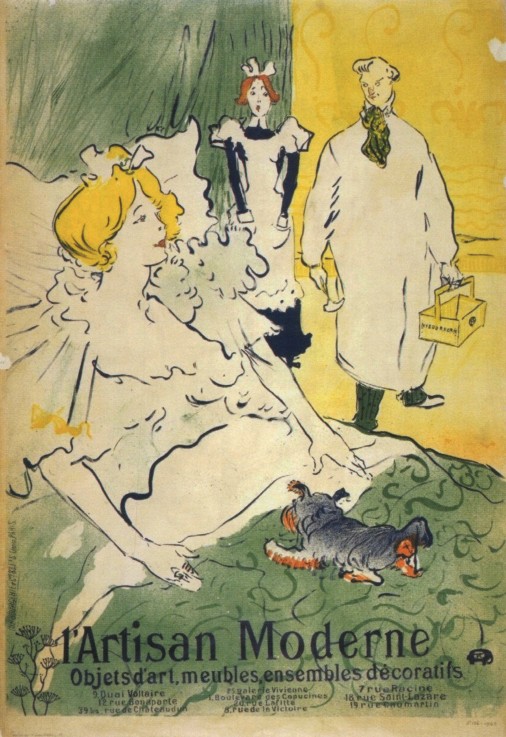 Qui, L'Artisan Moderne (Plakat) von Henri de Toulouse-Lautrec