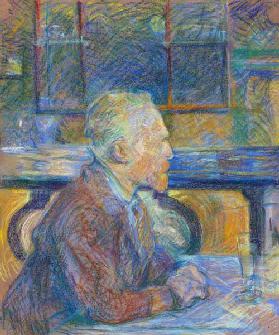 Porträt von Vincent van Gogh 1887