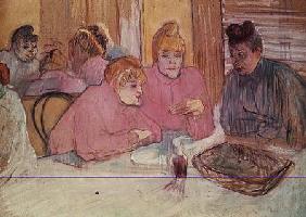 “Ces dames au réfectoire” (Im Speisesaal des Bordells) 1893
