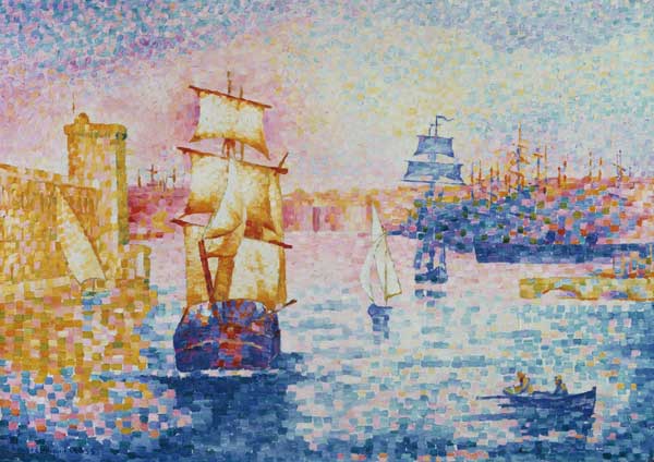 The Port of Marseilles von Henri-Edmond Cross