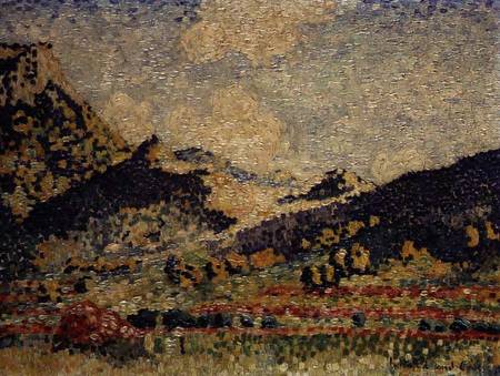Study for the Small Maures Mountains von Henri-Edmond Cross