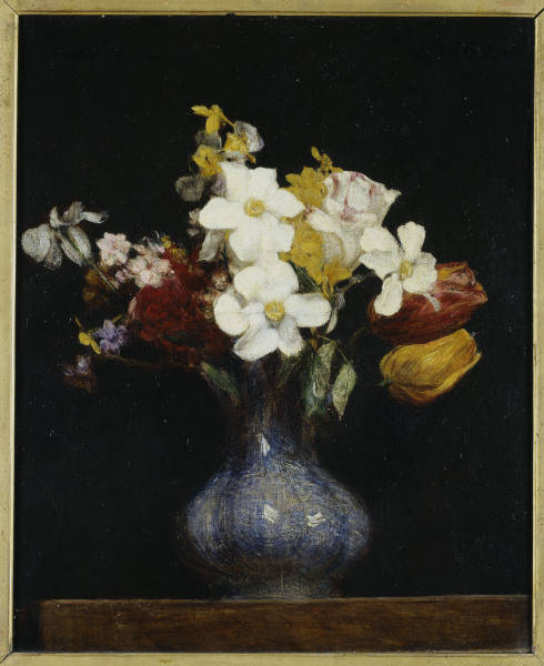 H.Fantin-Latour, Narcisses et tulipes von Henri Fantin-Latour
