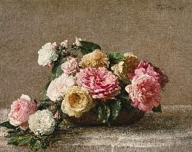 Roses in a Dish 1882