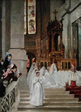 Communion at the Church of the Trinity 1877