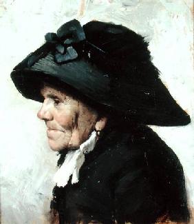 Study of the Head of an Old Woman 1880s