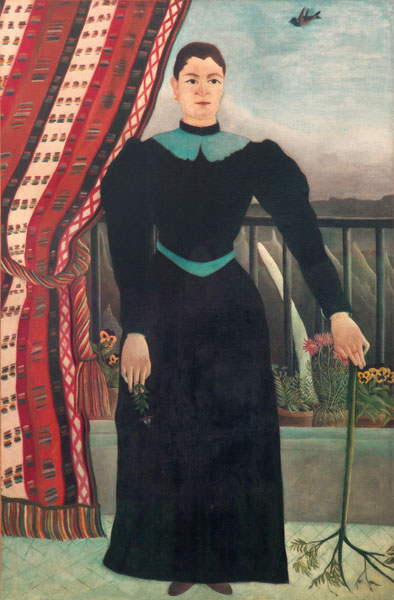 Portrait of a woman von Henri Julien Félix Rousseau