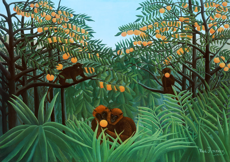 The Tropics von Henri Julien Félix Rousseau