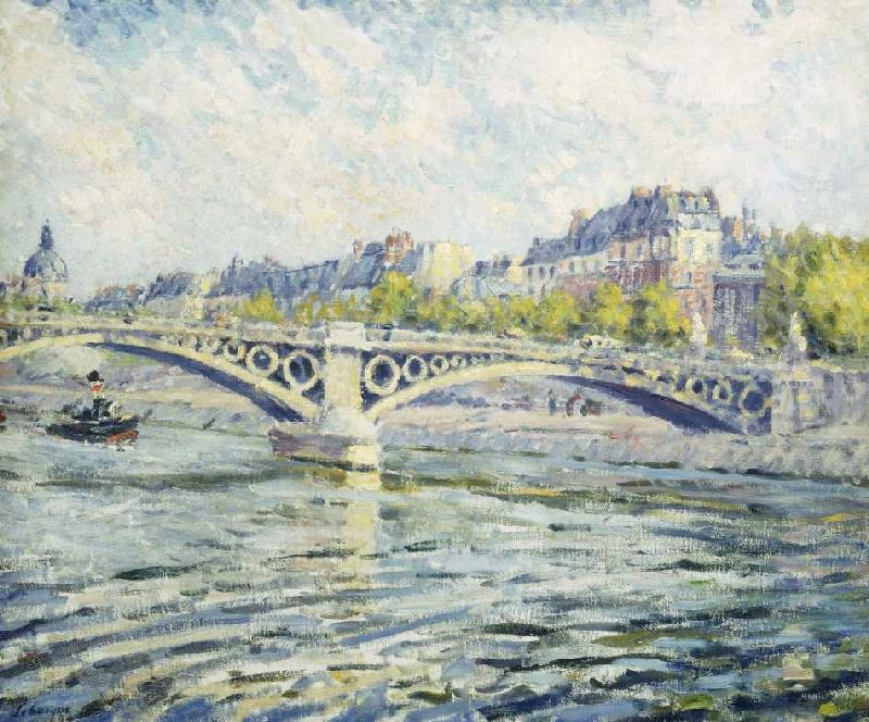 Die Seine, Paris von Henri Lebasque
