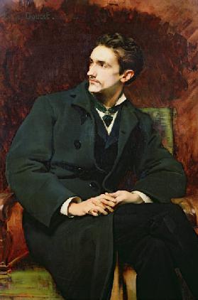 Portrait of Robert (1855-1921) Count of Montesquiou-Fezensac 1879