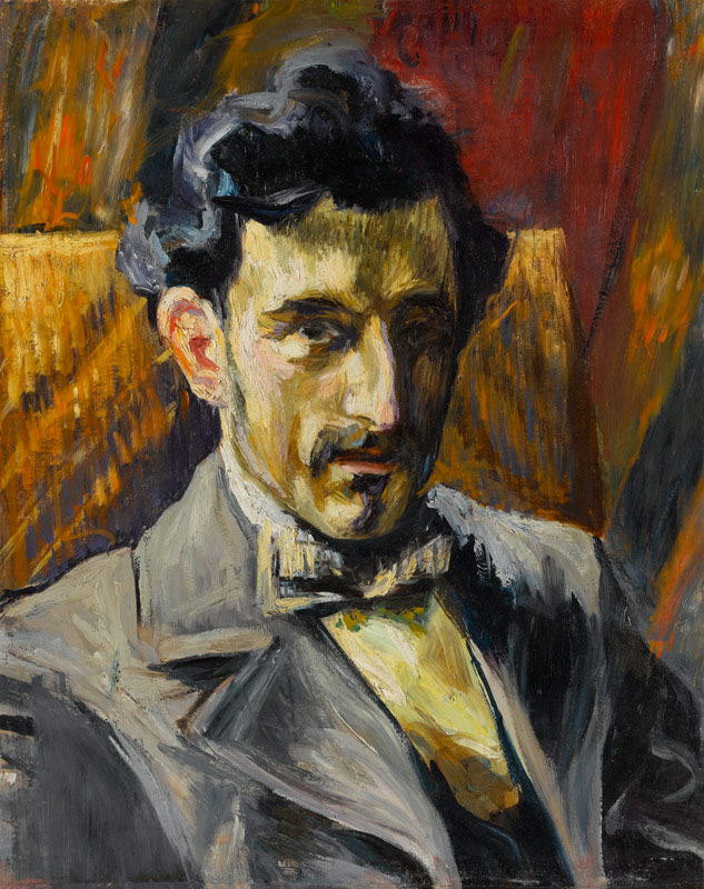 Porträt von Komponist Maurice Ravel (1875-1937) von Henri-Charles Manguin