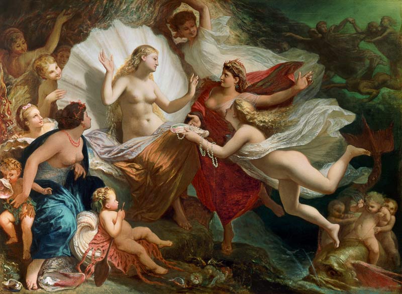 The Birth of Venus von Henri Pierre Picou