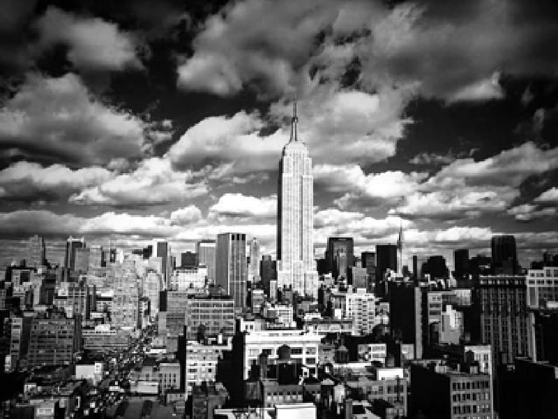 Sky over Manhattan von Henri Silberman