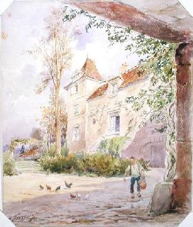 The House of Armande Bejart (1642-1700) in Meudon c.1906  on