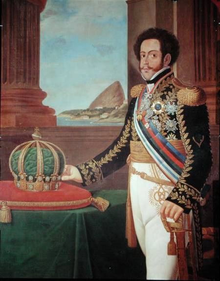 Pedro I (1798-1834) Emperor of Brazil von Henrique Jose da Silva