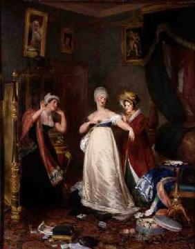 Casting Off the Widow's Weeds 1823