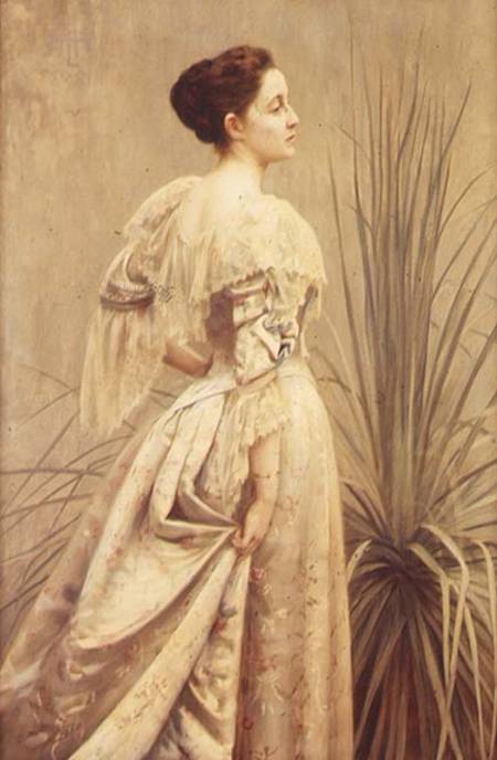 Portrait of a Lady von Henry John Hudson