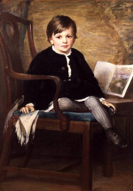 Portrait of a Boy von Henry Jr. Weigall