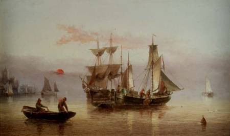 Calm on the Humber von Henry Redmore