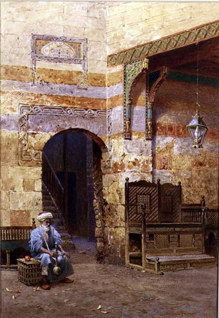 An Interior, Cairo von Henry Sutton Palmer