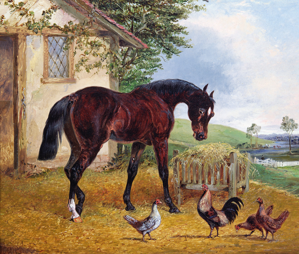Farmyard Scene von Henry Thomas Alken
