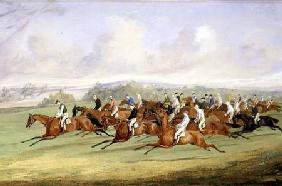 The Start of the Derby 1844