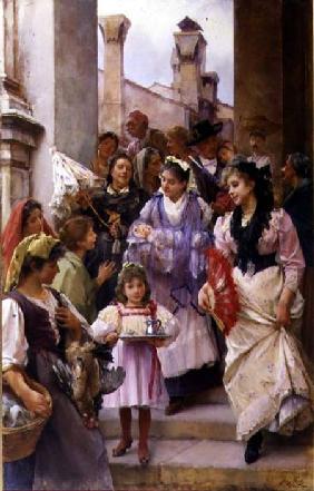 A Venetian Christening Party 1896
