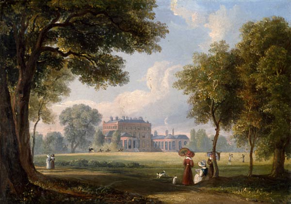 Bushy House, Bushy Park, Surrey, seat of Duke of Clarence. von Henry Bryan Ziegler