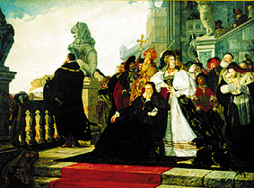 Bestätigung der Privilegien des Adels durch Sigismund I. von Polen von Henryk Hipolit Rodakowski