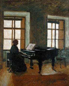 Am Klavier 1910