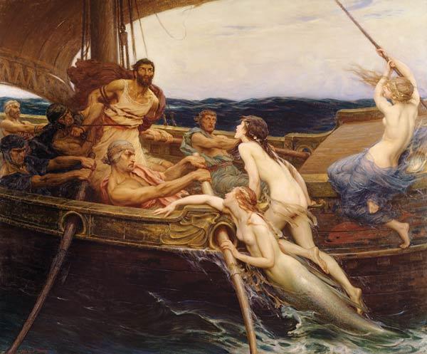 Odysseus und die Sirenen 1909
