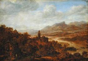 Landscape with the River Rhine 1652