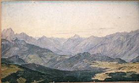 Mountain Valley in Oberbayern 1829
