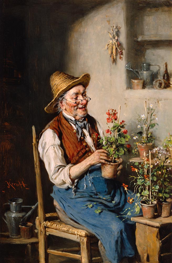 Der Blumenzüchter. von Hermann Kern
