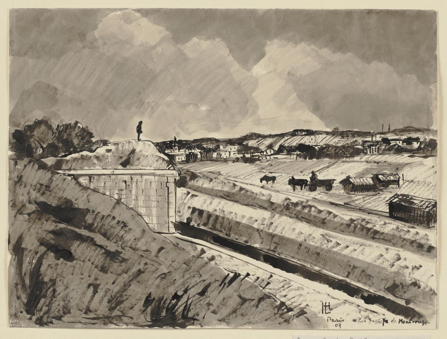 Les Fortification de Montrouge von Hermann Lismann