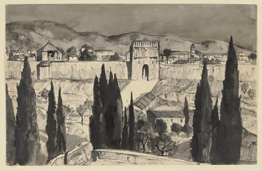 Monteripido, Perugia von Hermann Lismann